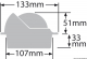 RITCHIE Kompasse Voyager 3 76 mm m. Kompensiereinrichtungen und Beleuchtung wei� wei�