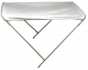 Bimini, Sonnensegel, Sonnentop Breite: 150 - 160cm H�he: 110cm Tiefe: 180cm Weiss