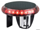 LED-Warnleuchte, Lichtfarbe rot mit Fernbedienung 30.595.03