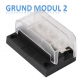 Modul�re Box f�r Sicherungen Grundmodul 2 (Minussteckblock)
