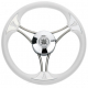 Steuerrad Lenkrad Modell 23 350mm weiss