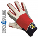 Cruising Segelhandschuhe - 2 Finger geschnitten, rot Gr��e XS