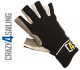 Racing Segelhandschuhe - 5 Finger geschnitten, schwarz Gr��e L