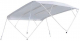 140/160 Sonnenverdeck Shade Master Fish von TESSILMARE f�r offene Boote mit Steuerstand
