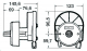 Rotationssteueranlage T 67 Ultraflex Rotech IV enth�lt Steuerwerk T67, Montageplatte, M58 Kabel 16Fu�