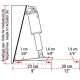 LENCO Trimmklappen Standard kurz Empf. Bootsl�nge 4,9 bis 7,6 m