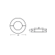 Wellenanode large type Shaft collar Anode Zink Welle 120mm