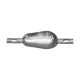 Anoden f�r Bolzenmontage tear drop bolt on 200mm 0,86kg Aluminium