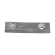 Anoden anschraubbar Plattenanoden Bolt on Bar Vetus Type 320x78x35 Zink
