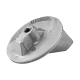 Mercury standard trim tab Anode 35 PS und mehr 31640 Aluminium
