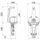 Einhebel-Schaltbox Ultraflex einmotorig B51CH verchromt