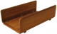 Teak Tischplatte Wing glatt Abmessung 33/66 x 65cm