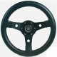 Steuerrad Lenkrad Delfino schwarz 310mm