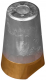Beneteau Propelleranode f�r Welle 22-25mm kompl mit Messingstecker