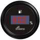 Anzeige Treibstoff schwarz 0-190 Ohm WEMA Serie Black White digital