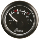 Voltmeter Spannungsanzeige WEMA Serie Black White schwarz 8 bis 16V