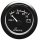 Voltmeter Spannungsanzeige WEMA Serie Black White schwarz 18 bis 32V