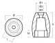Propeller Anode Typ USA shaft 60 mm Zink
