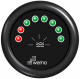 Anzeige Wasser 8 LED schwarz 0-190 Ohm WEMA Serie Black White
