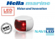 Backbordlaterne LED 112,5� wei�es Geh�use BSH zugelassen