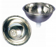 Rundbecken Edelstahl Au�en 292mm