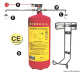 Automatische Feuerl�schanlage RINA-gepr�ft 12kg