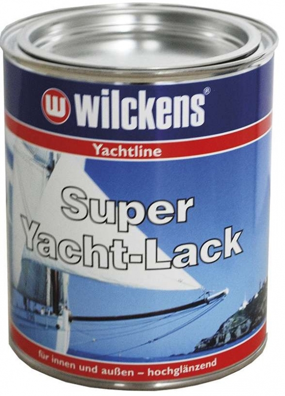 Wilckens Yacht Super-Yachtlack RAL 7001 silbergrau 750 ml