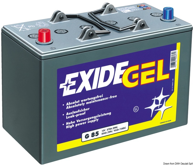 Аккумулятор exide 85ah