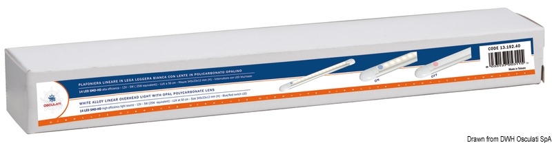 Lineare LED-Deckenleuchte 12V