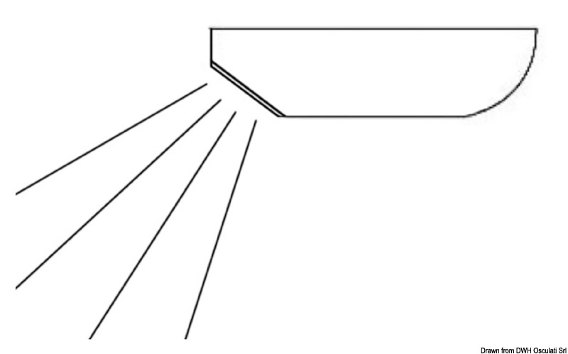 LED-Deckenleuchte automatisch, mit Touch-Schalter 32 LE