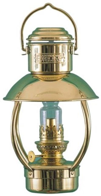 Trawlerlampe Junior Petroleumlampe elektrische Ausführung