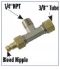Horizontal Bleeder Tee (2 per Kit)