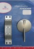 YAMAHA Anoden-Set YAMAHA 150-200 PS HP Counter-rotating Zink YAMAHA Anoden-Set YAMAHA 150-200 PS HP Counter-rotating Zink