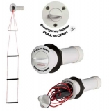 Rettungsleiter mit 3 Stufen, f�r den Einbau Mit hinterer Mutter