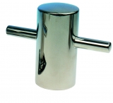 Poller Niro Stahl Höhe 145 mm Bolzen- Montage von der Unterseite Poller Niro Stahl Höhe 145 mm Bolzen- Montage von der Unterseite