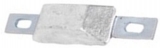 Rechteckige Anoden Zink 90x35x25mm 0,25kg Zink Rechteckige Anoden Zink 90x35x25mm 0,25kg Zink