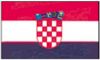 Lnderflaggen Schifffahrt Flagge Croatien Mae 500 x 750mm