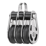 Sprenger 6mm Gleitlagerblock mit 3 Rollen und Bügel Sprenger 6mm Gleitlagerblock mit 3 Rollen und Bügel
