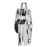 HS Sprenger Block V-Klemmenblock, 2 Rollen, Hundsfott, Bügel Edelstahl rostfrei HS Sprenger Block V-Klemmenblock, 2 Rollen, Hundsfott, Bügel Edelstahl rostfrei