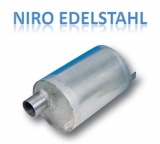 Wassersammler NIRO Edelstahl 304 horizontale fr 50mm Schlauch