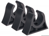 Clips für Rohre, Riemen, Ruderarme, Bootshaken usw. Farbe schwarz 26mm Clips für Rohre, Riemen, Ruderarme, Bootshaken usw. Farbe schwarz 26mm