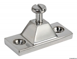 Wandbeschlag 50x22 mm für Sonnenverdecke Bimini Sonnentops Wandbeschlag 50x22 mm für Sonnenverdecke Bimini Sonnentops