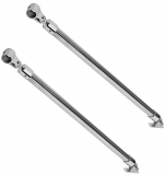 Hinterarm-Set 2 Stützen für Sonnenvedeck Unterstützung Rohr 25mm Hinterarm-Set 2 Stützen für Sonnenvedeck Unterstützung Rohr 25mm