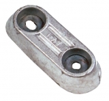 Anode Aluminium 0,42kg fr Bolzenmontage Lochabstand = 80 mm