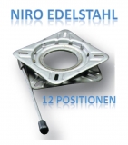 Drehscheibe mit 12 Riegelpositionen fr den Bootsstuhl