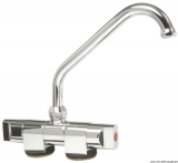Wasser Drehhahn mit Keramikdichtungen Mischbatterie Kalt/Warm Typ Italia Hoch Wasser Drehhahn mit Keramikdichtungen Mischbatterie Kalt/Warm Typ Italia Hoch
