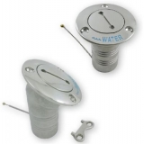 NIRO Deckeinfüllstützen gerades Modell Flansch 76mm Waste NIRO Deckeinfüllstützen gerades Modell Flansch 76mm Waste