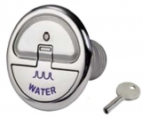 Einfüllstutzen Quick Lock Water gerade 38mm mit Schlüssel Einfüllstutzen Quick Lock Water gerade 38mm mit Schlüssel