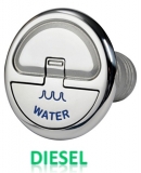 Einfüllstutzen Quick Lock Diesel gerade 50mm Einfüllstutzen Quick Lock Diesel gerade 50mm
