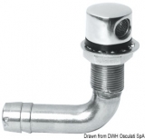 Tanklüfter aus rostfreiem Edelstahl Abgewinkelt 90 Grad 16mm Tanklüfter aus rostfreiem Edelstahl Abgewinkelt 90 Grad 16mm